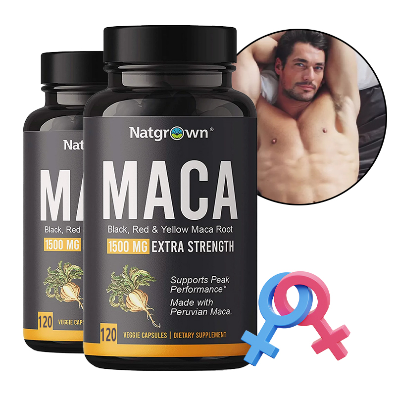 Ginger Tea - Maca Root Capsules (Black + Red