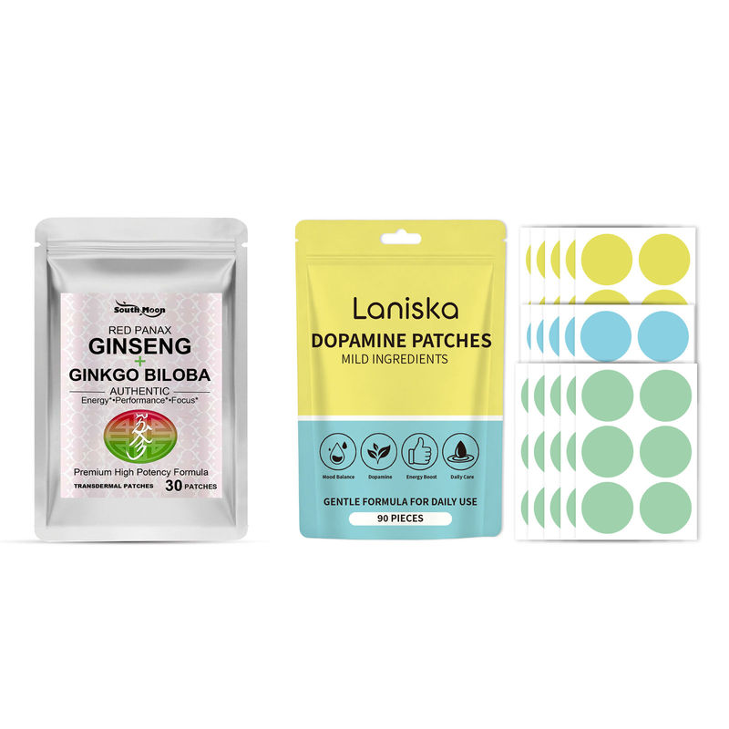 120pcs Combo Dopamine Patches  - огляд і ціна Ginger Tea