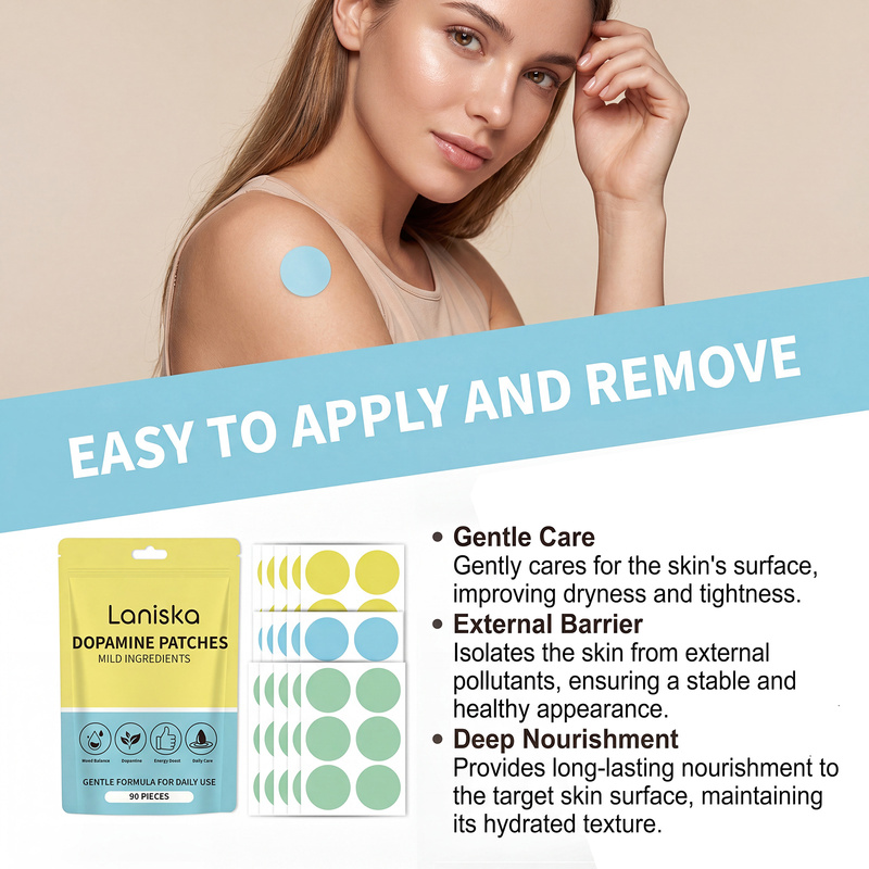 120pcs Combo Dopamine Patches  - огляд і ціна Ginger Tea