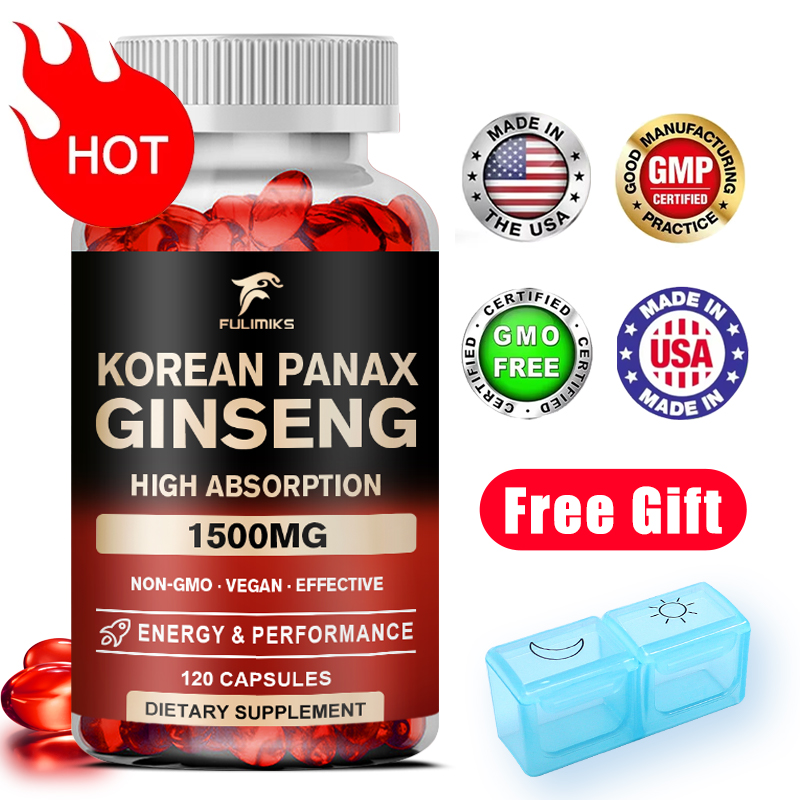 Panax Ginseng 15,000 mg - Red  - огляд і ціна Ginger Tea