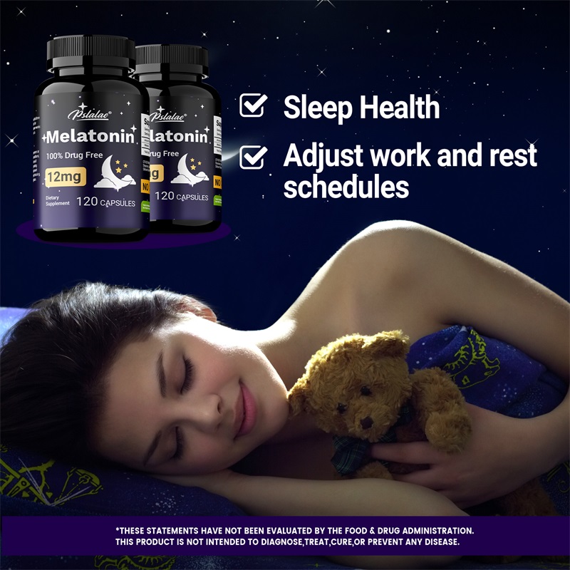 Melatonin 12mg - Relieves Anxi - огляд і ціна Health Wellness