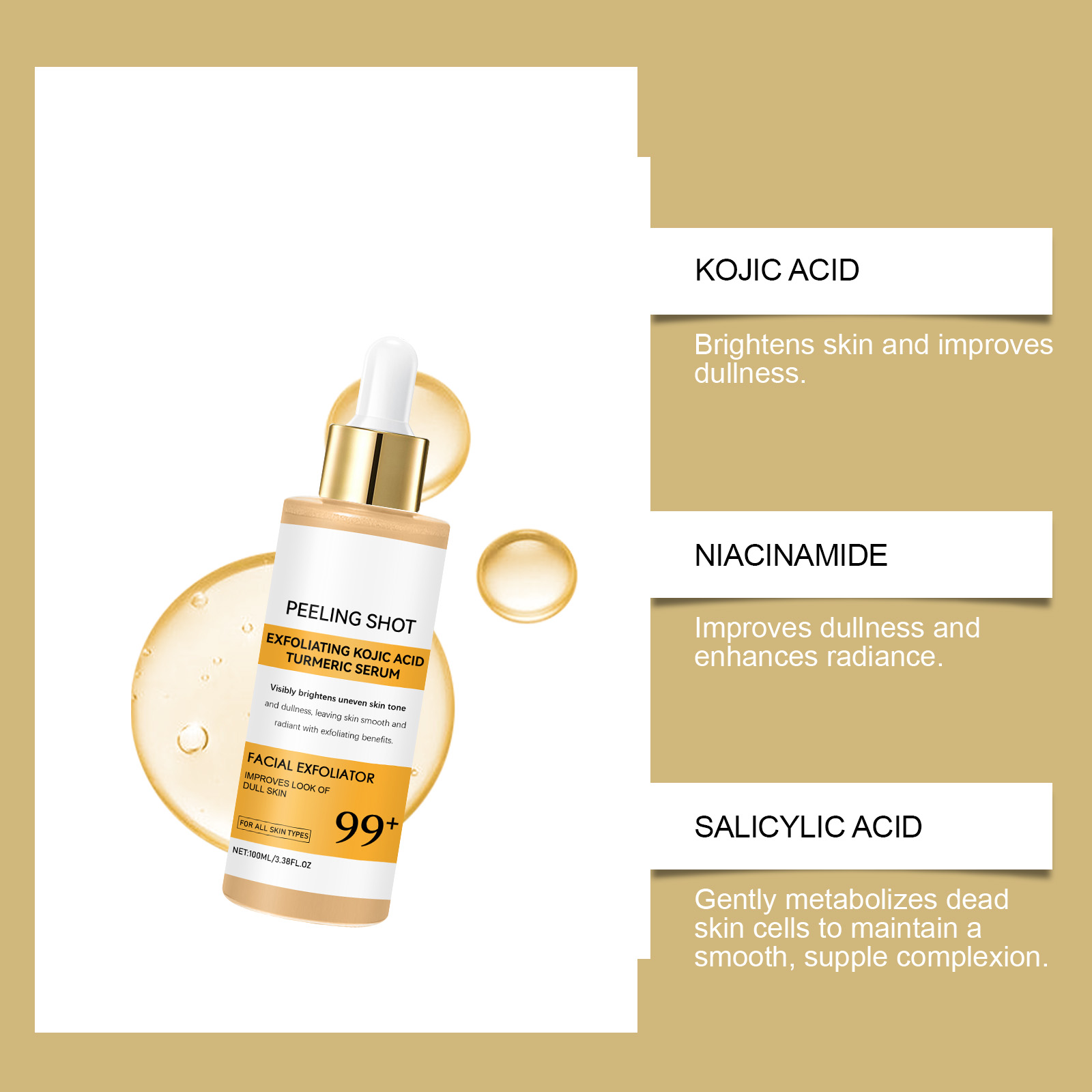 Kojic Acid Turmeric Spray and  - огляд і ціна Turmeric