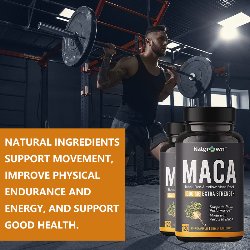 Maca Root Capsules (Black + Re - огляд і ціна Ginger Tea
