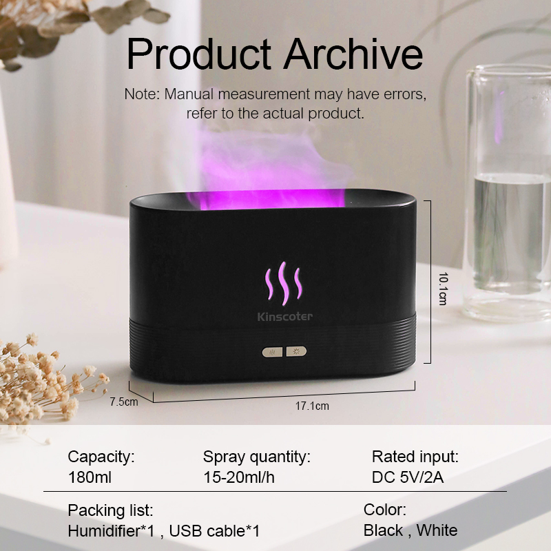 USB Desktop Flame Aroma Diffus - огляд і ціна Lavender Oil