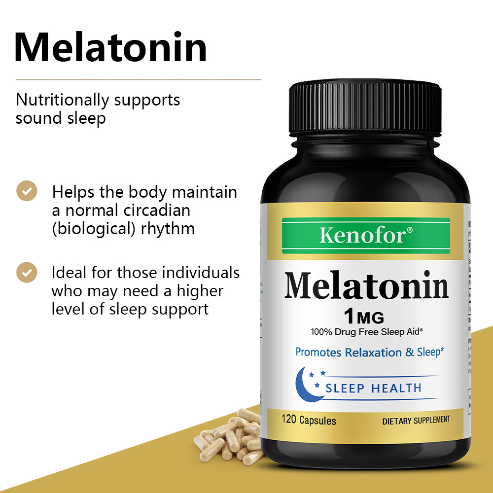 Melatonin Capsules 1 Mg - Prom - огляд і ціна Health Wellness